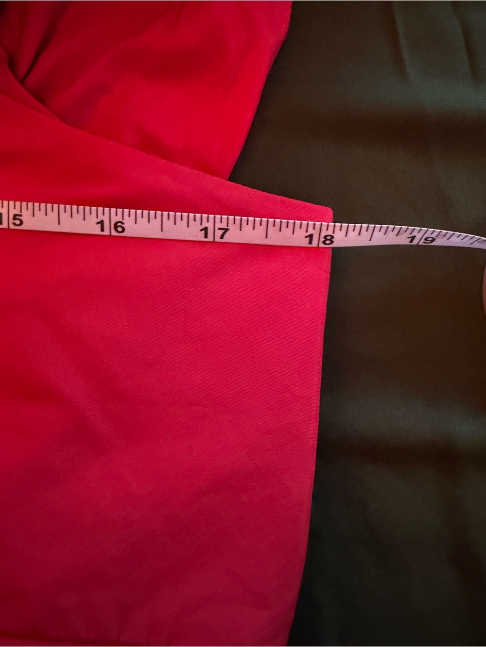 Maeve by Anthropologie Volume-Sleeve Babydoll Dress Red Sz M - Picture 7 of 9